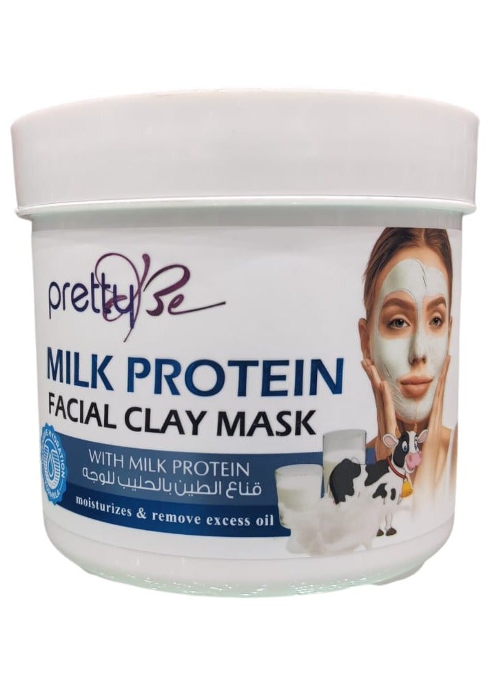 Pretty Be milk protein facial clay mask 600 ml - Image 1